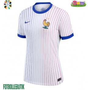 Frankrike Bortatröja Kvinnor EM 2024 Kortärmad